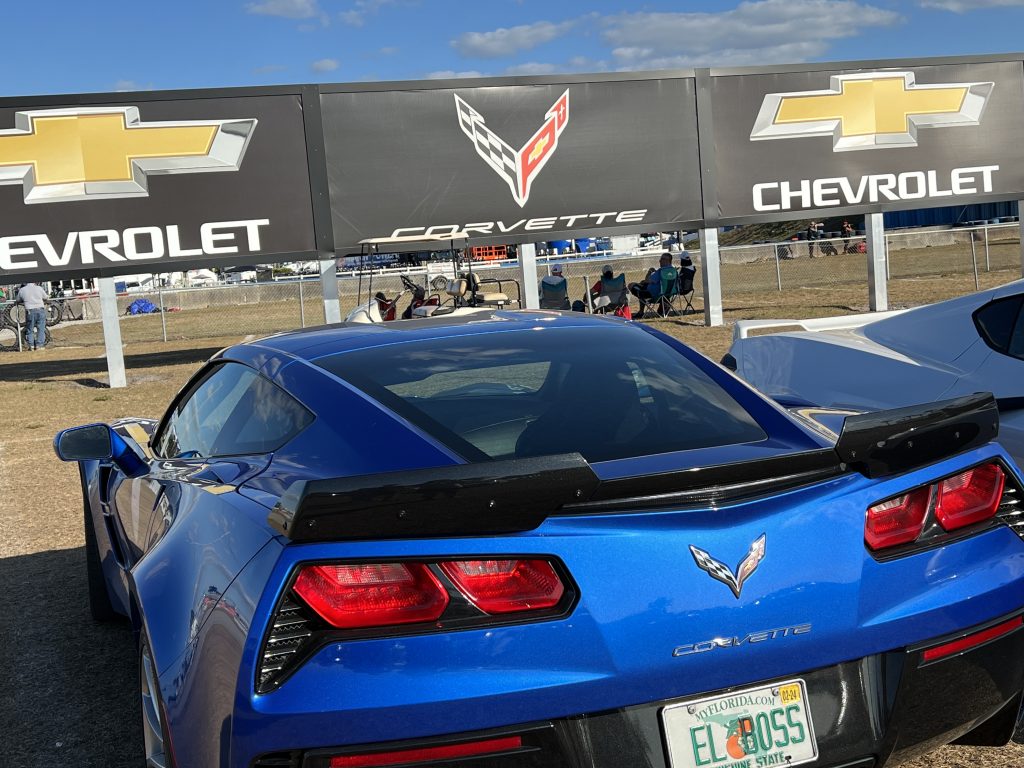 Corvette Corral at the Sebring Raceway
